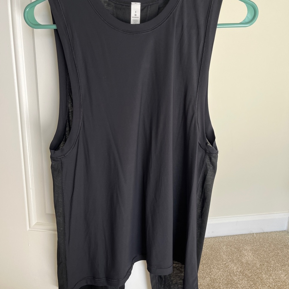 lululemon athletica Black Sleeveless  Tank
